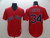Red Sox 34 David Ortiz Red Cool Base Jersey,baseball caps,new era cap wholesale,wholesale hats